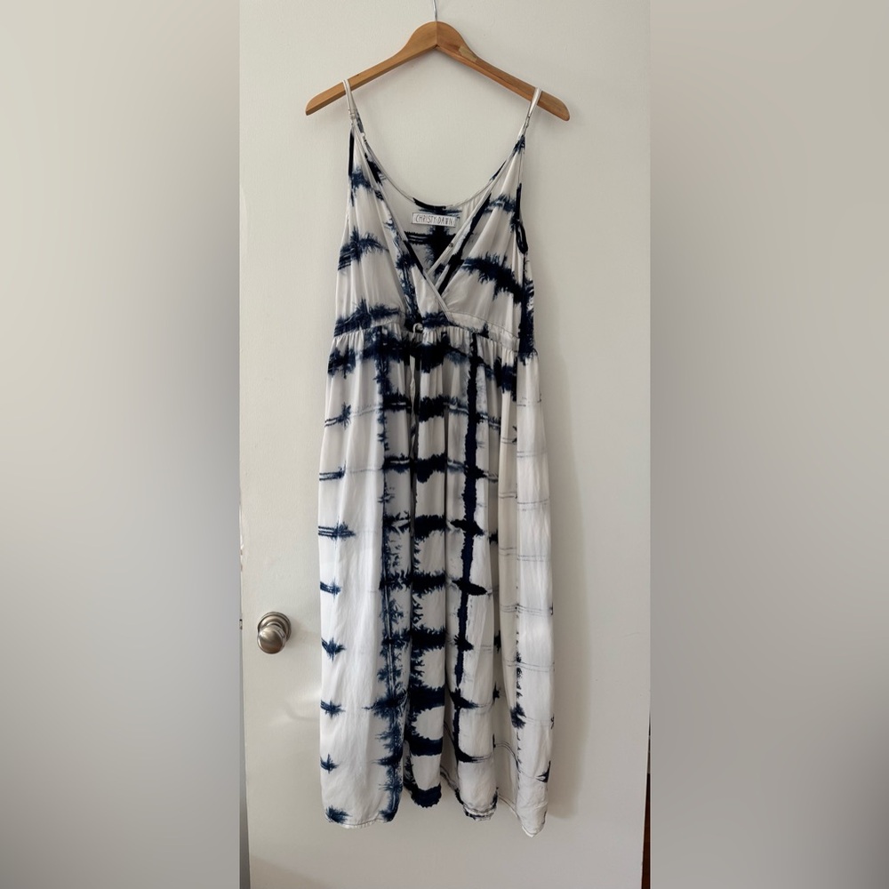 RARE Christy Dawn Lincoln dress Shibori dyed